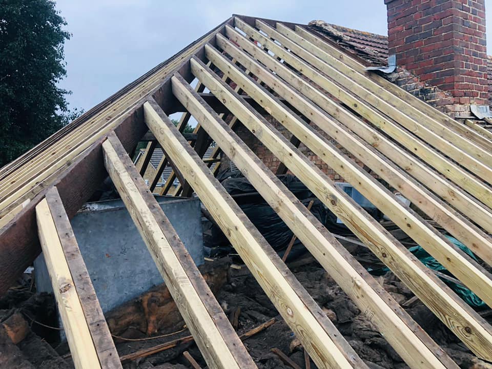 Storm damage repair in Battersea