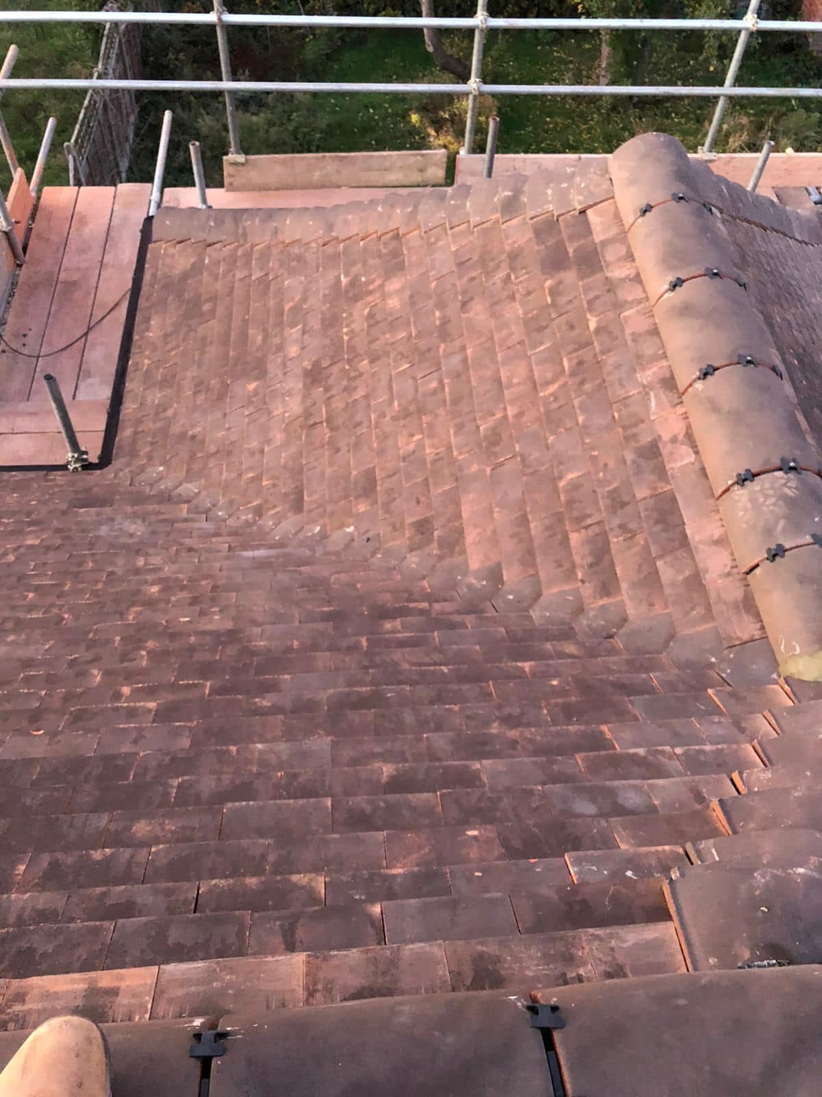 Slate roof restoration in Greenwich