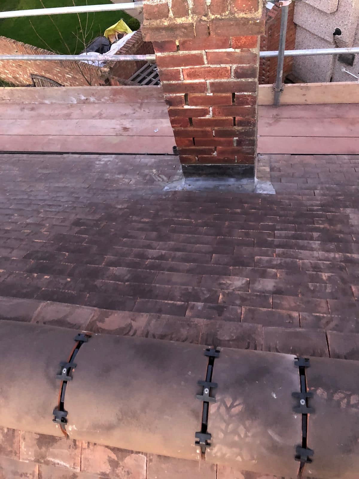 Commercial roof restoration in Canary Wharf