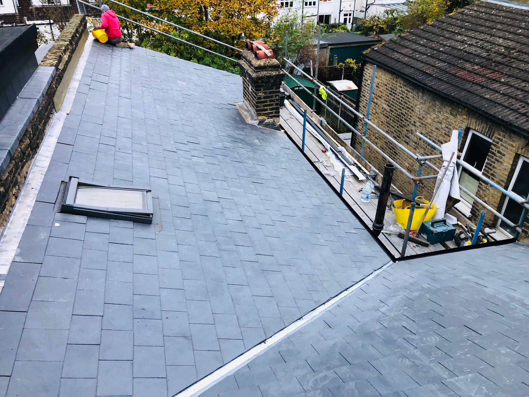 Flat roof replacement in Croydon