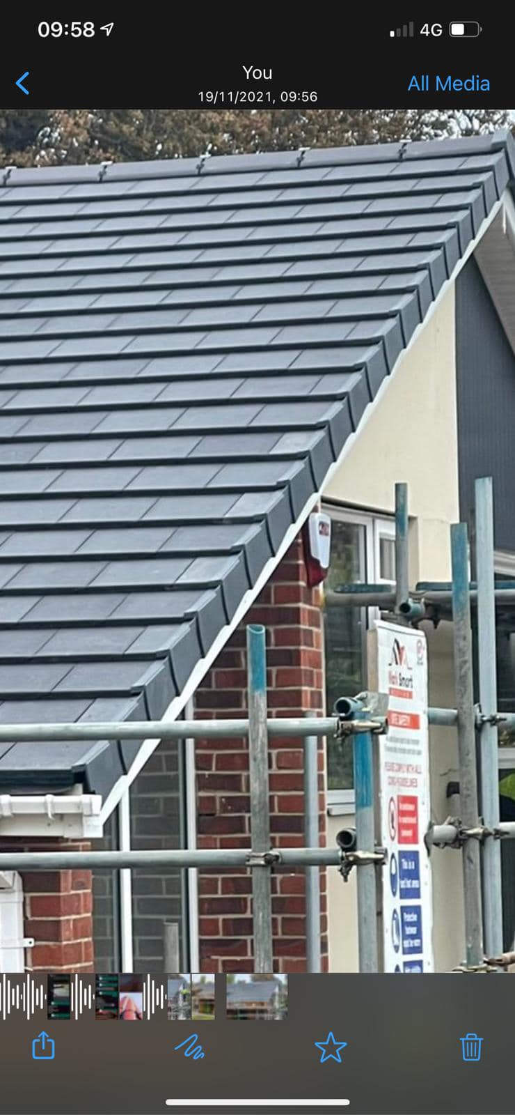 Roof repair completed in Bermondsey, South London