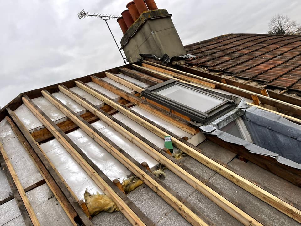 Flat roof replacement in Croydon