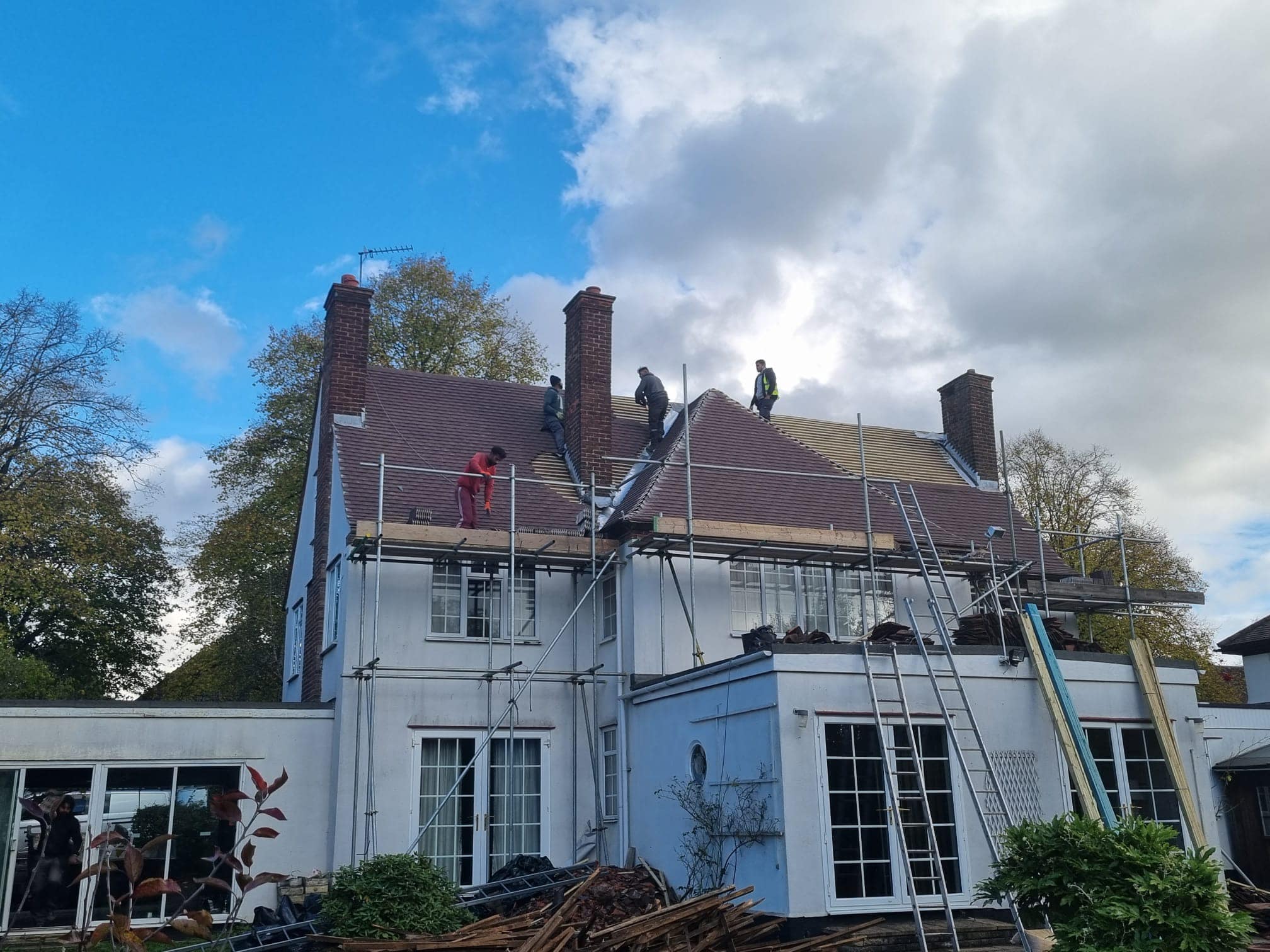 EPDM rubber roof in Stratford