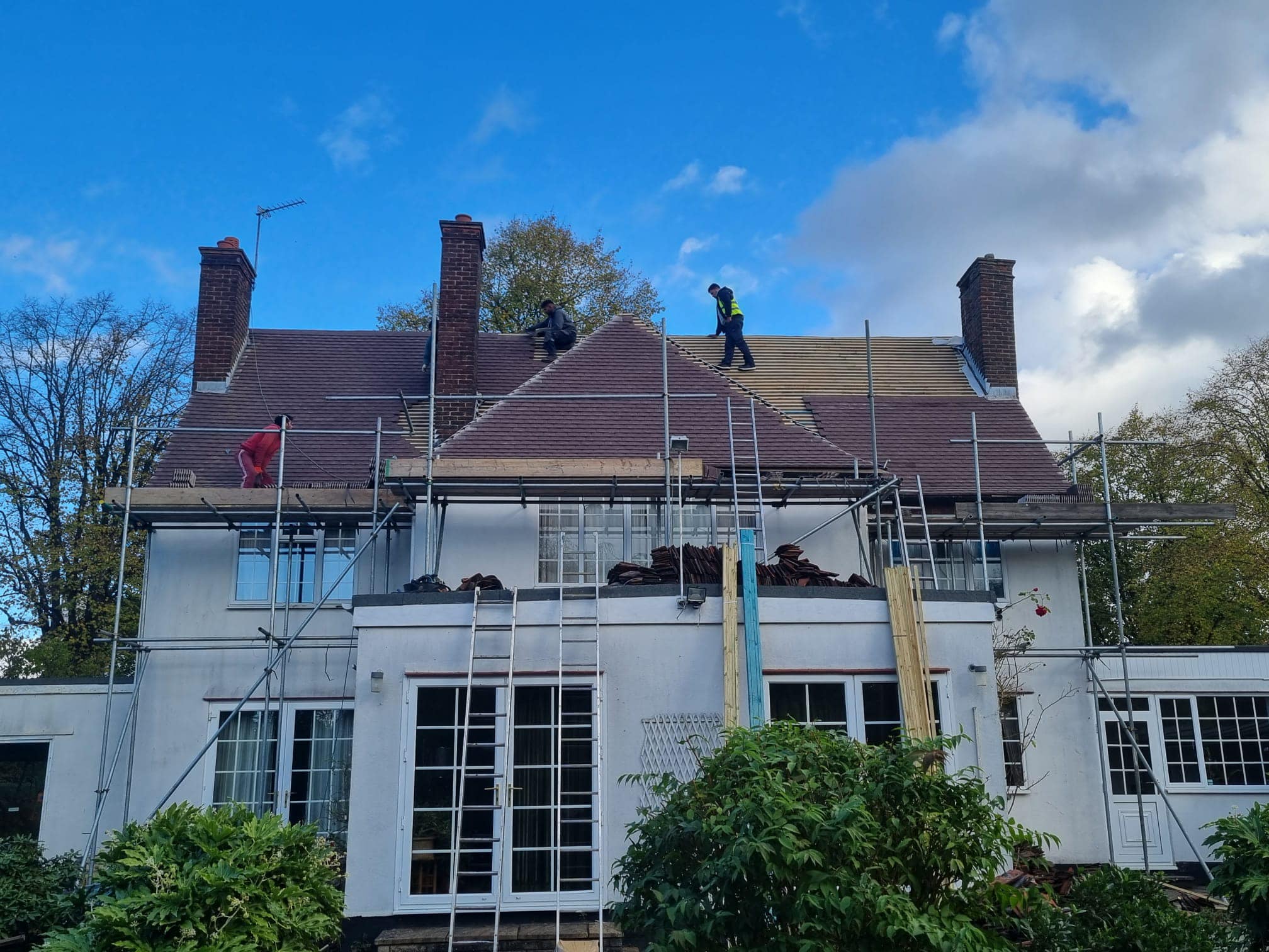 Roof repair completed in Bermondsey, South London