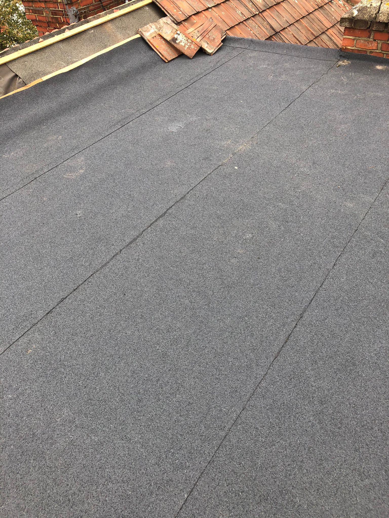 Flat roof replacement in Croydon