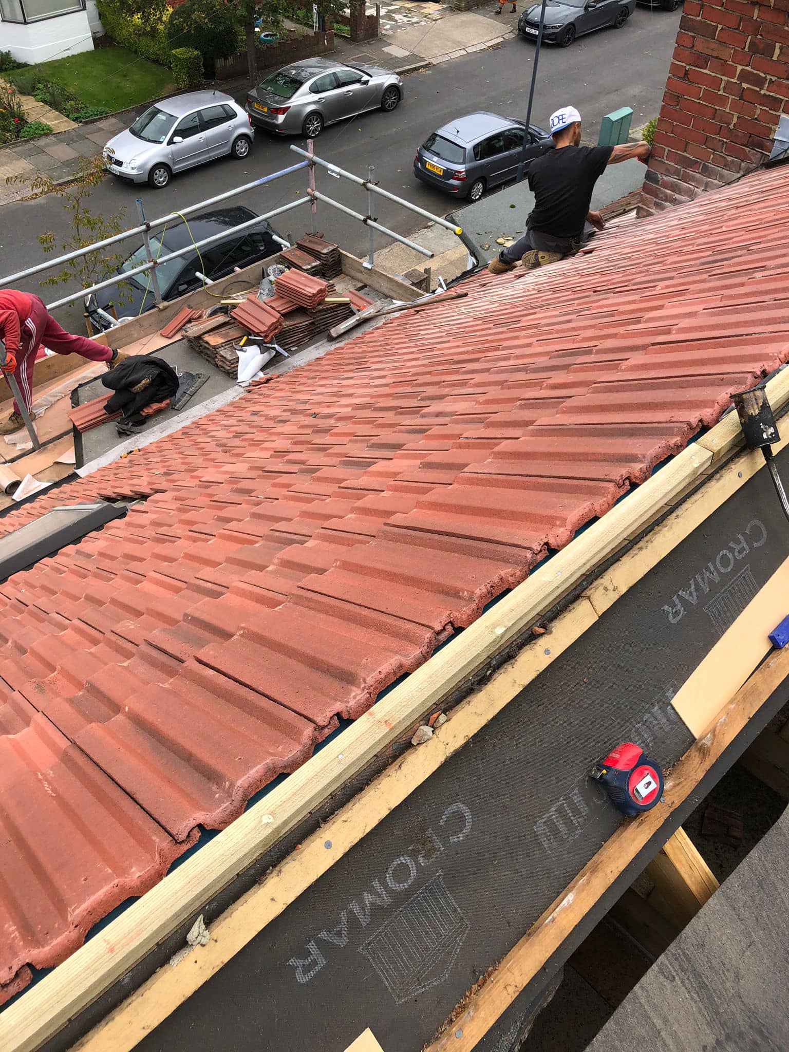 Roof repair completed in Bermondsey, South London