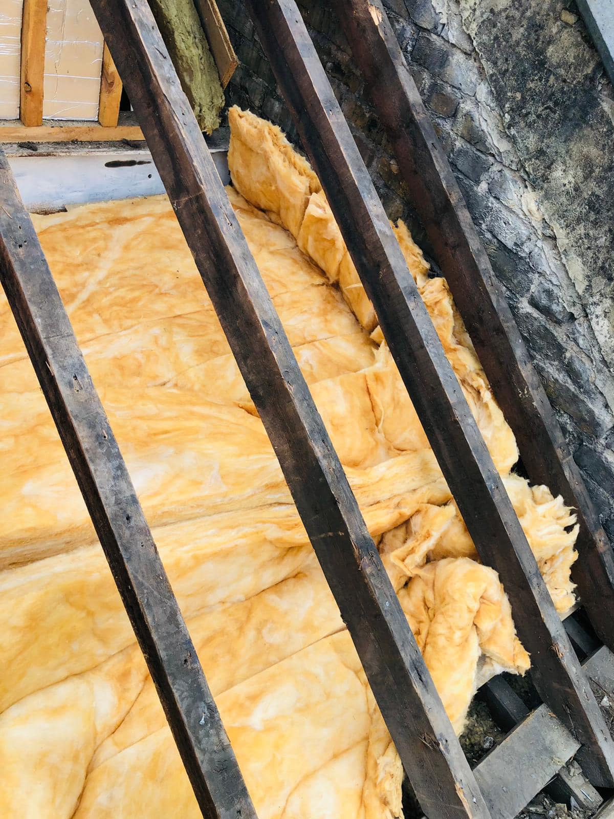 Professional roofers working on a property in London - KS Roof Master