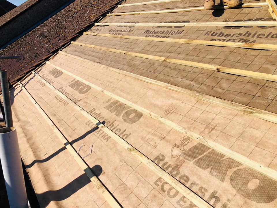 EPDM rubber roof in Stratford