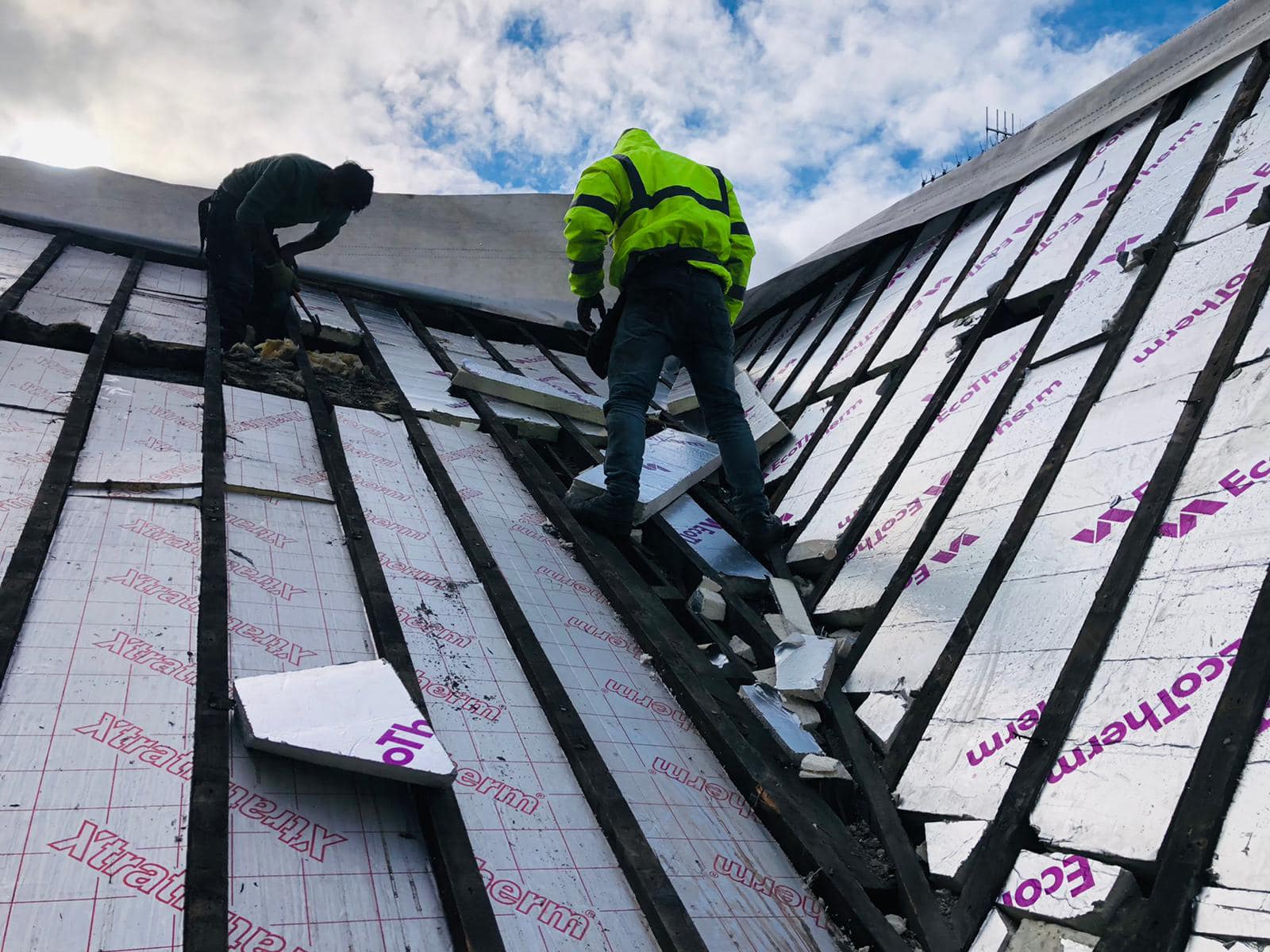 Flat roof coating in Brixton