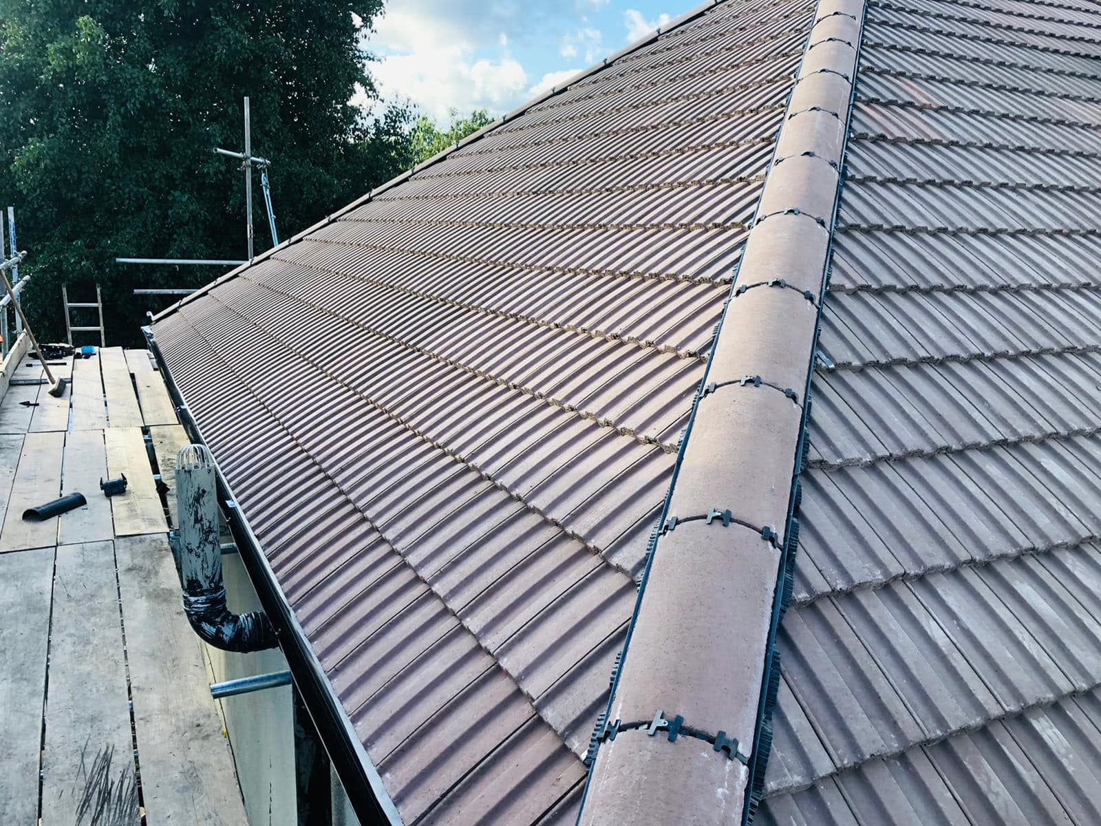 Storm damage repair in Battersea