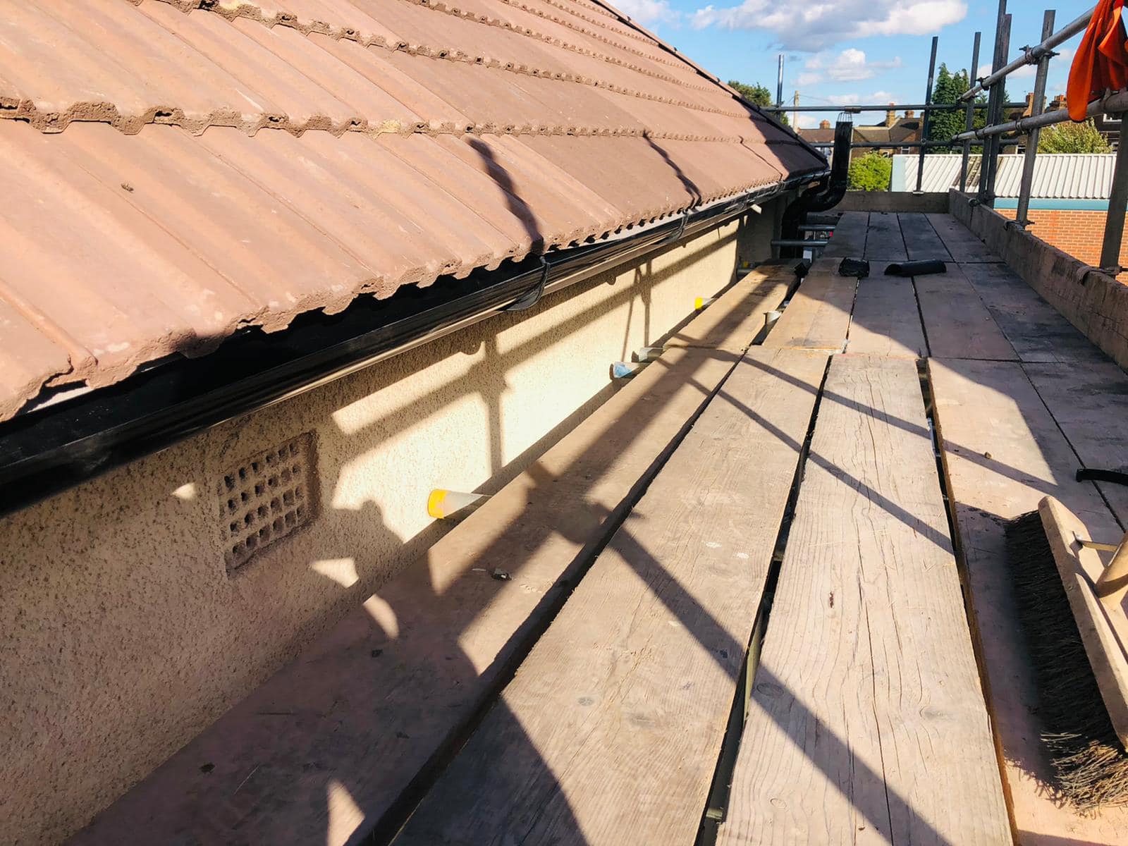 Roof repair completed in Bermondsey, South London