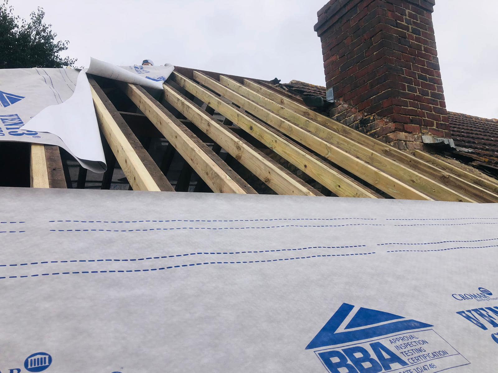 Roof repair completed in Bermondsey, South London