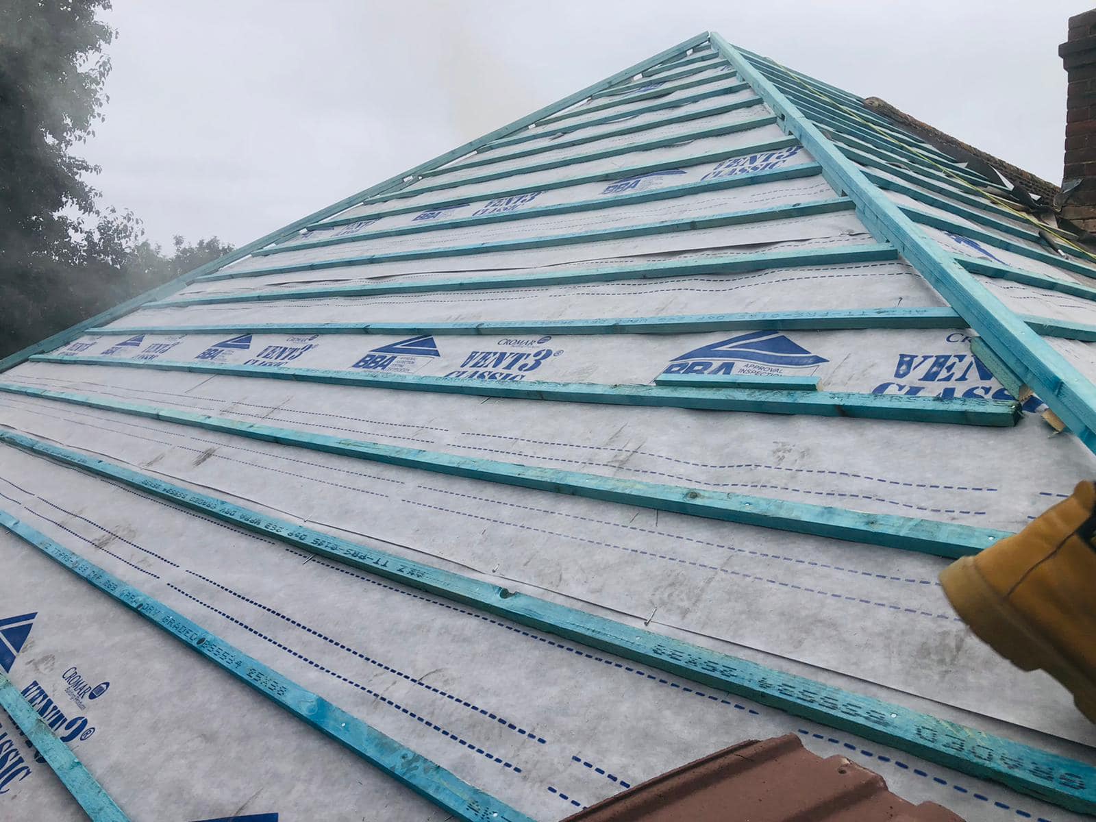 Roof survey in Kensington