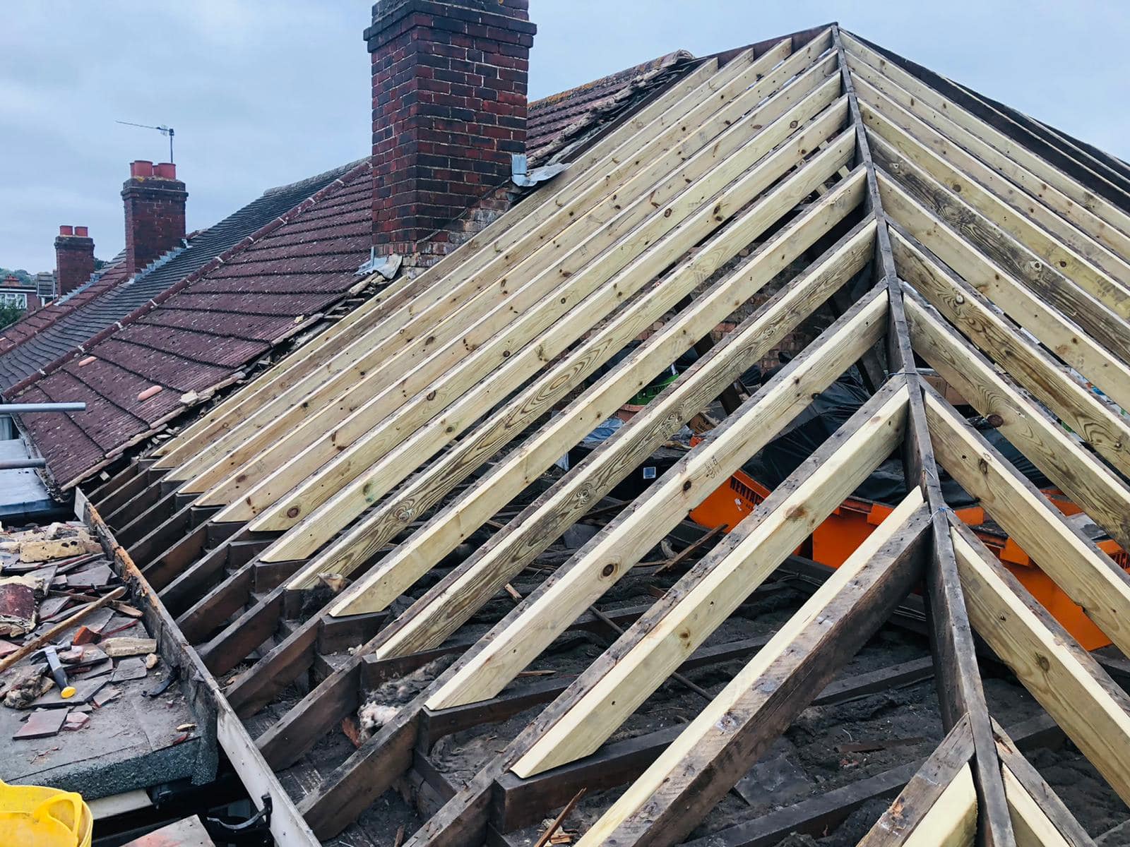 Roof survey in Kensington