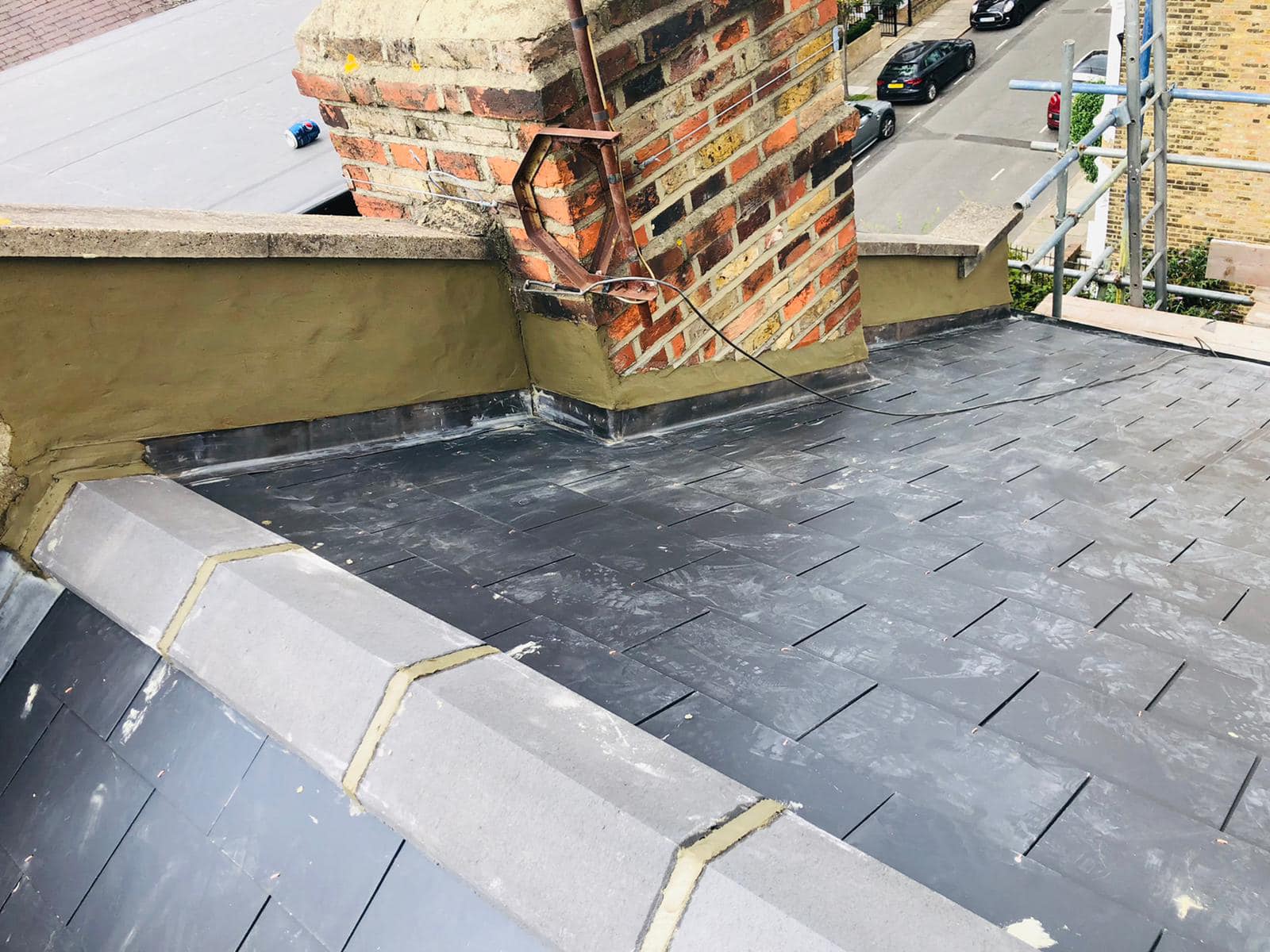 Gutter installation in Chelsea