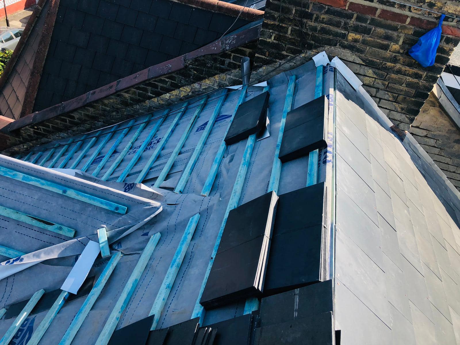 Flat roof coating in Brixton