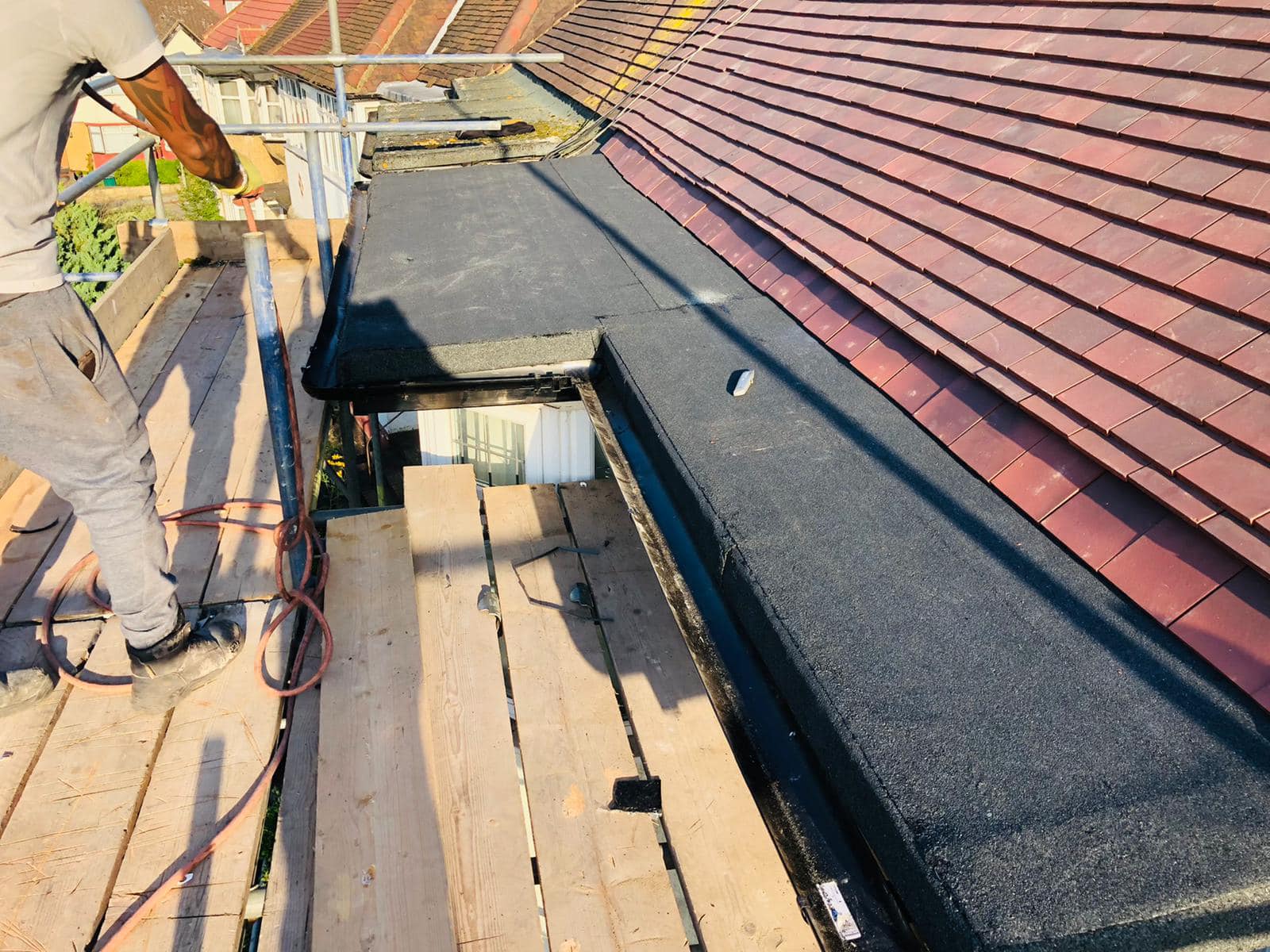 Moss removal in Wimbledon