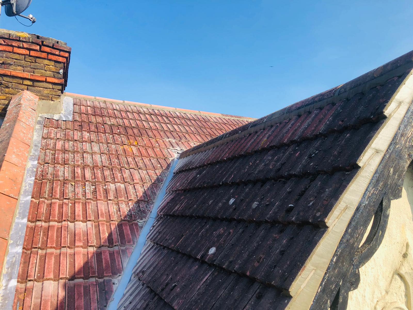 Slate roof restoration in Greenwich