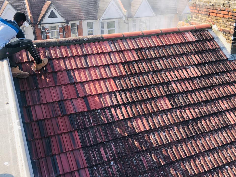 Slate roof restoration in Greenwich