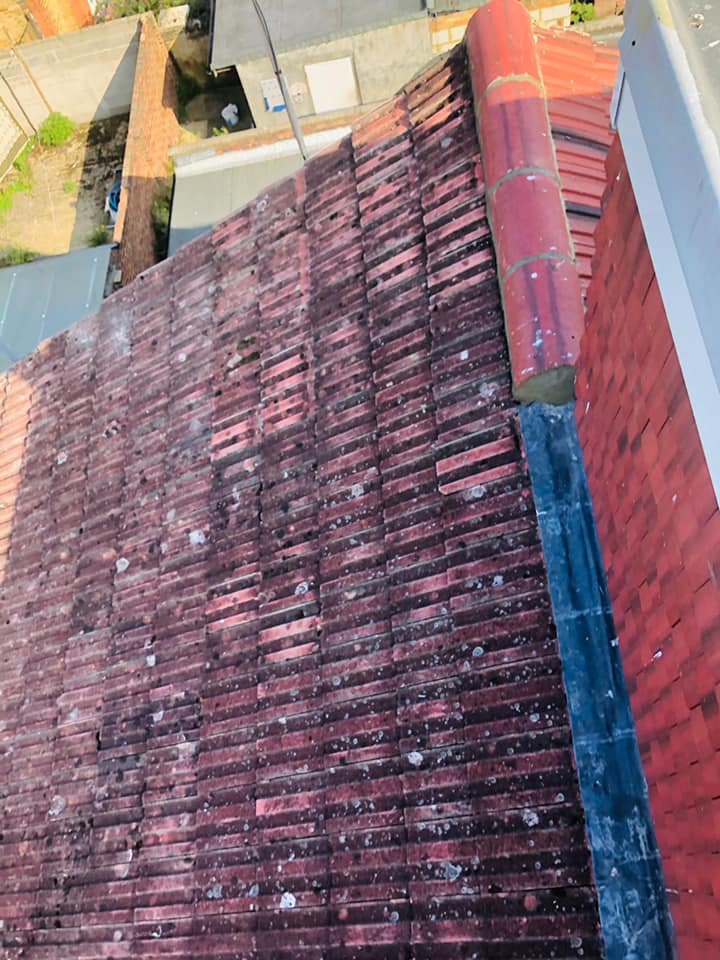 Lead flashing in Westminster
