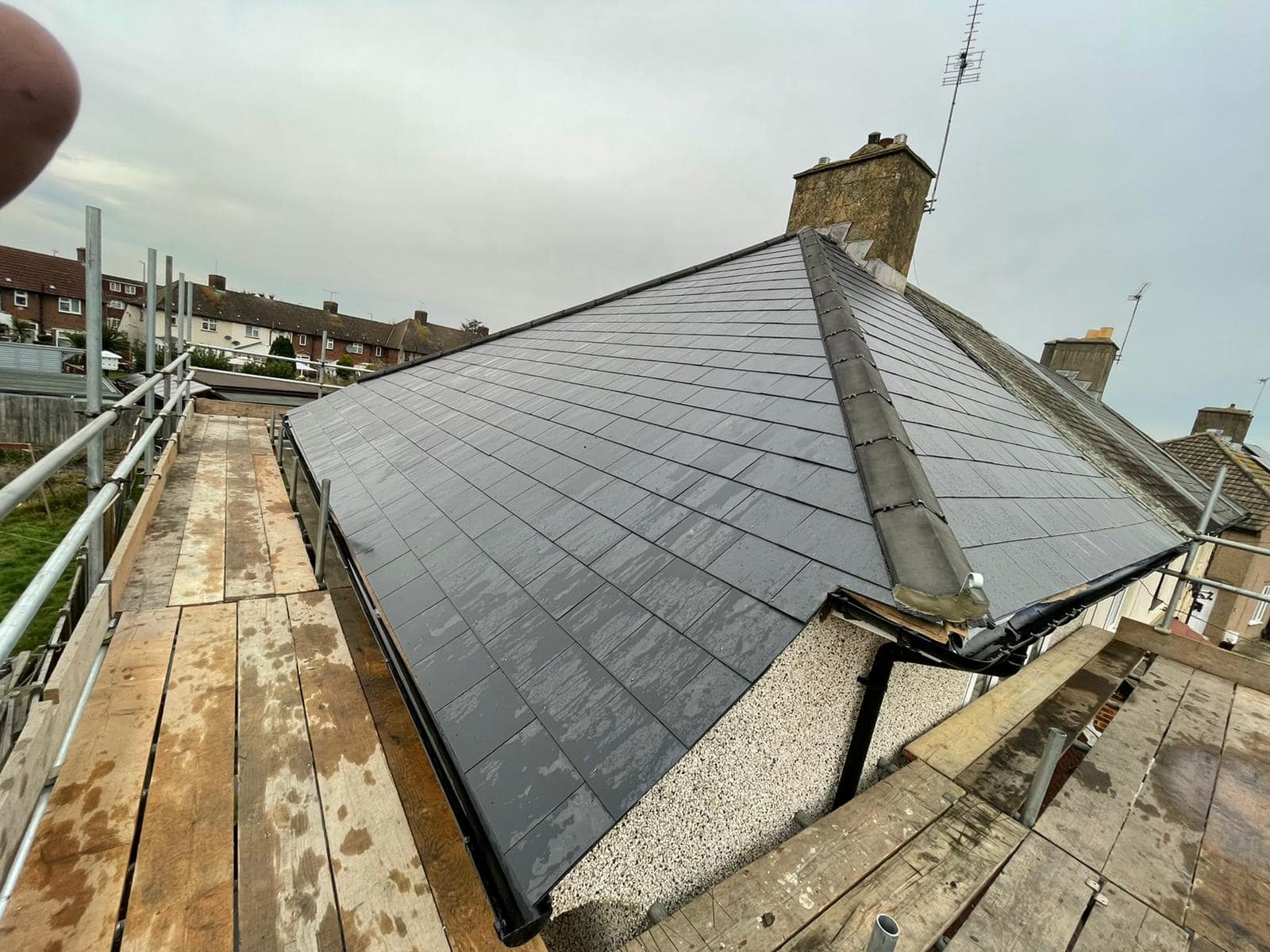 Roof repair completed in Bermondsey, South London