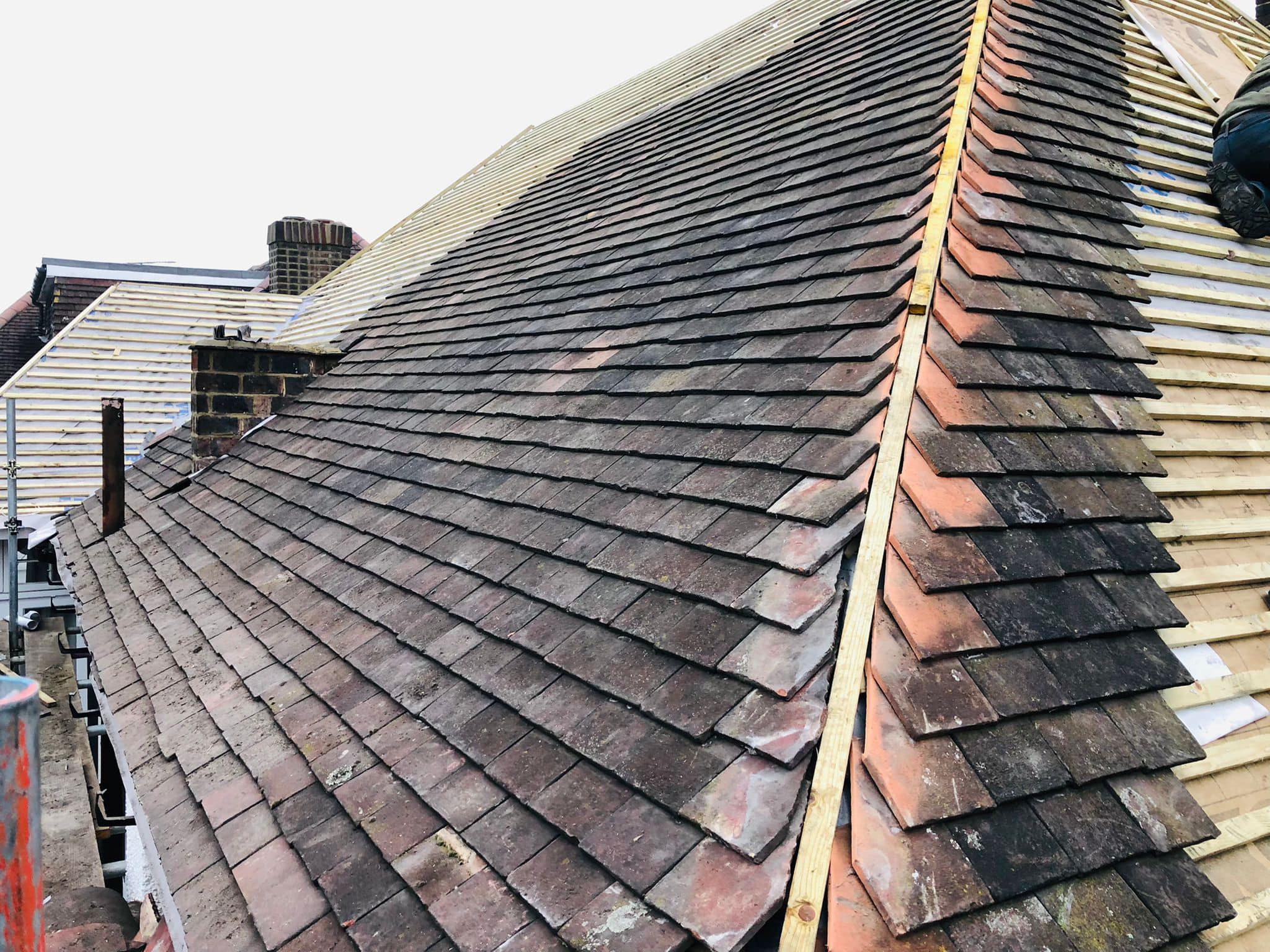 Zinc roofing in Shoreditch