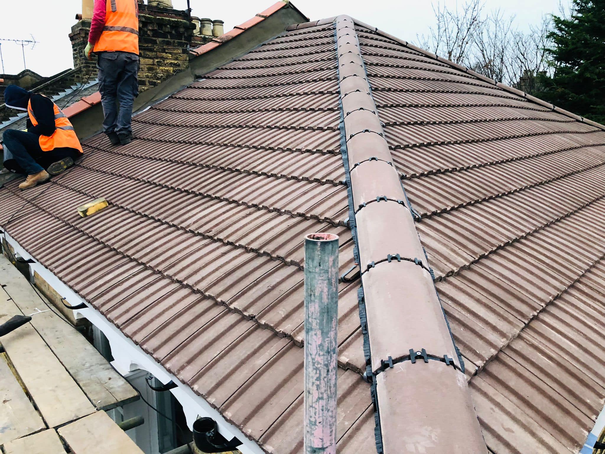 Roof repair completed in Bermondsey, South London