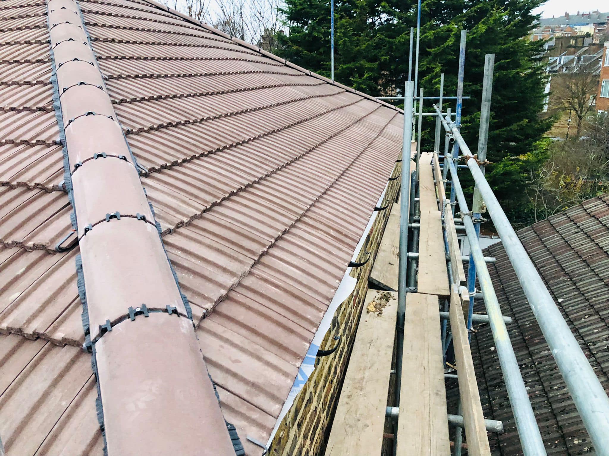 Roof repair completed in Bermondsey, South London