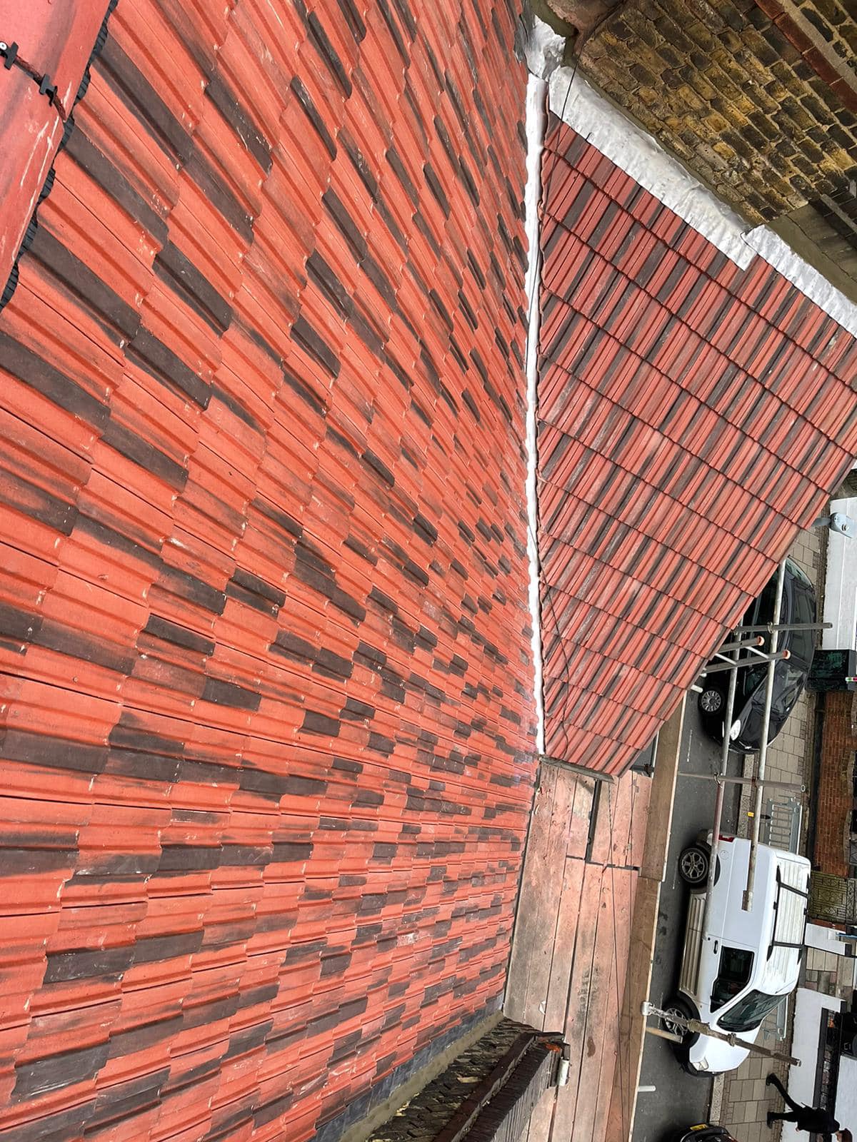Lead flashing in Westminster
