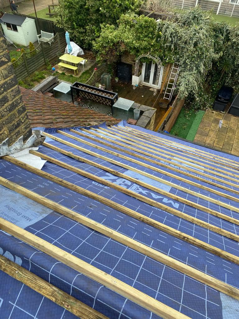 Roof survey in Kensington