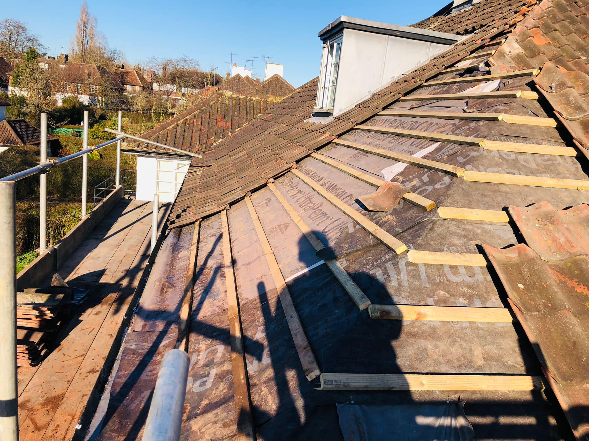 EPDM rubber roof in Stratford