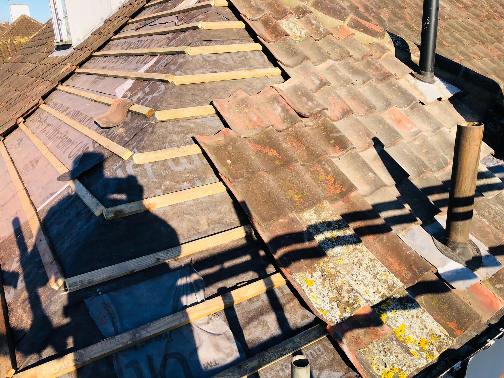 EPDM rubber roof in Stratford