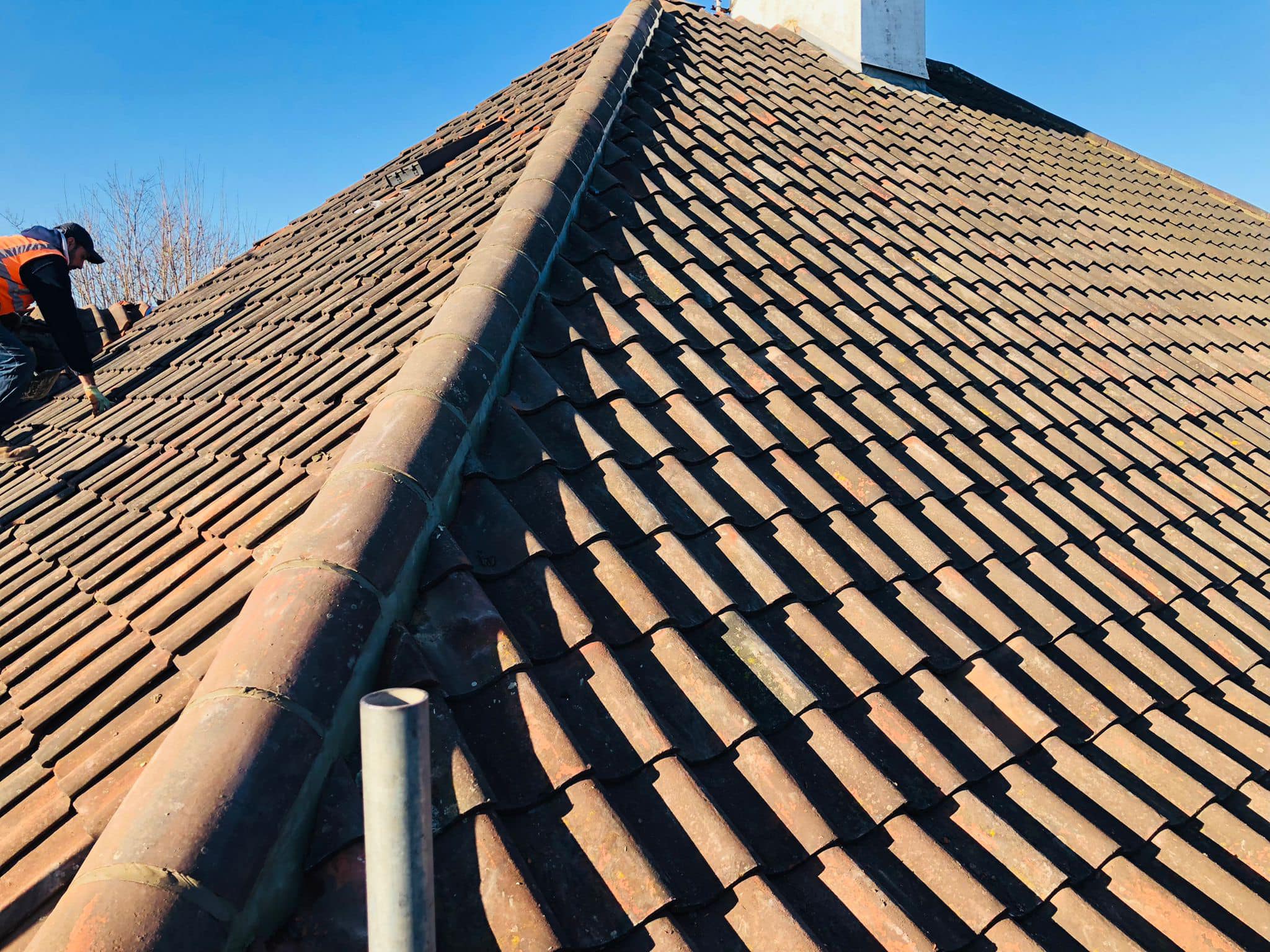 Slate roof restoration in Greenwich