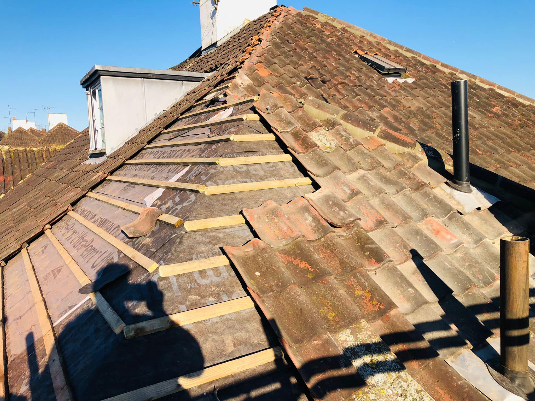 EPDM rubber roof in Stratford