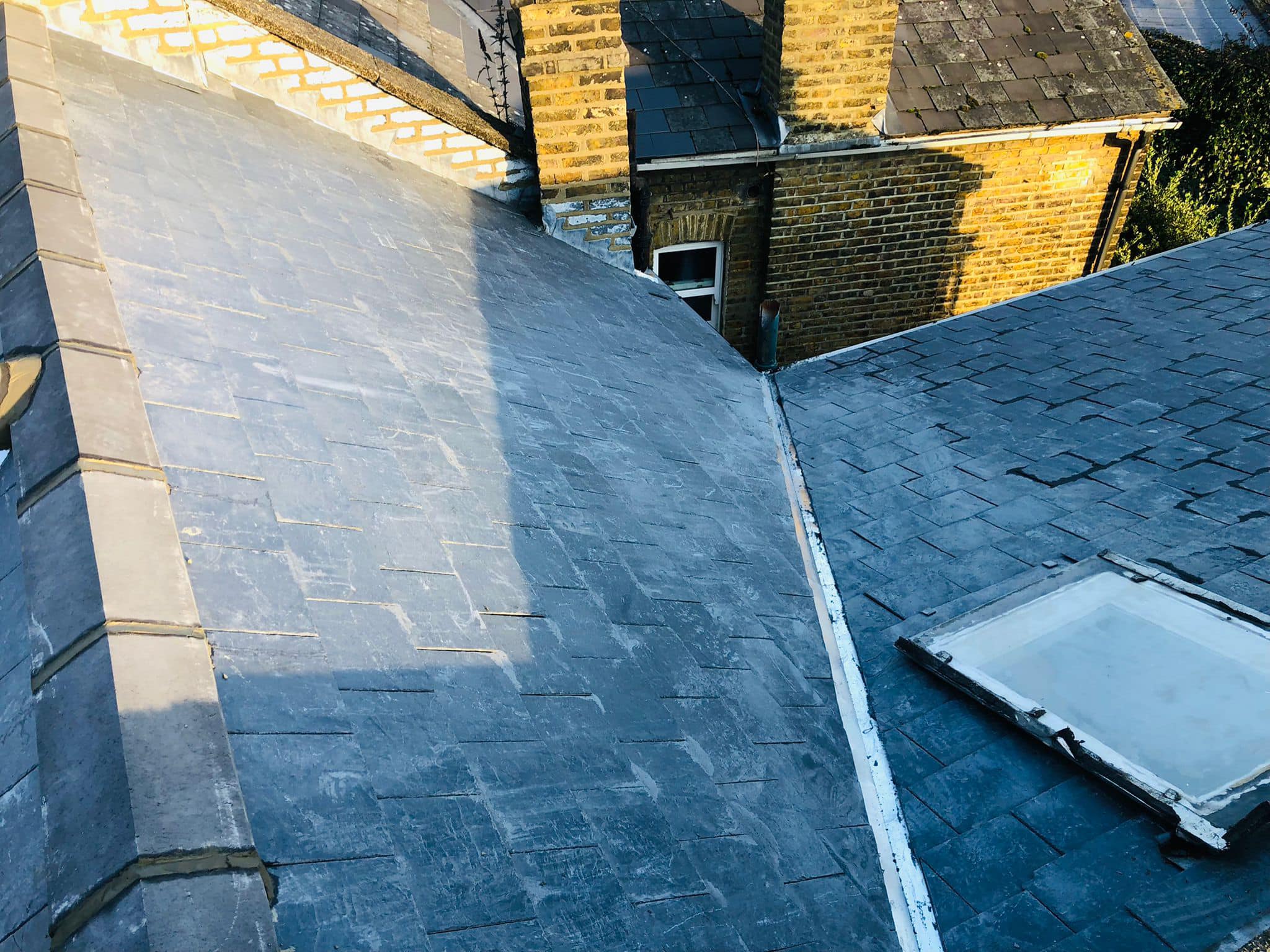 Commercial roof restoration in Canary Wharf