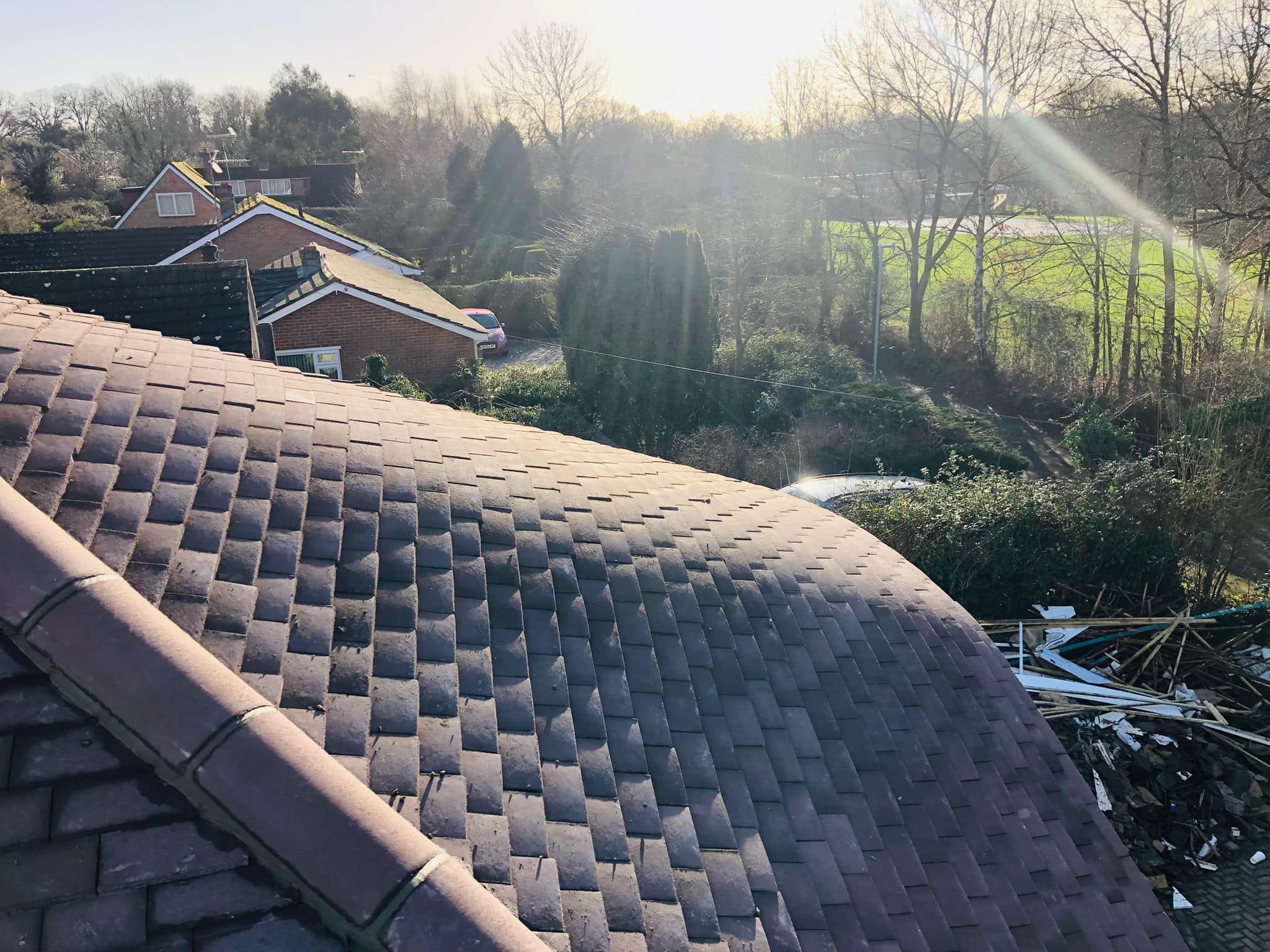 Flat roof replacement in Croydon