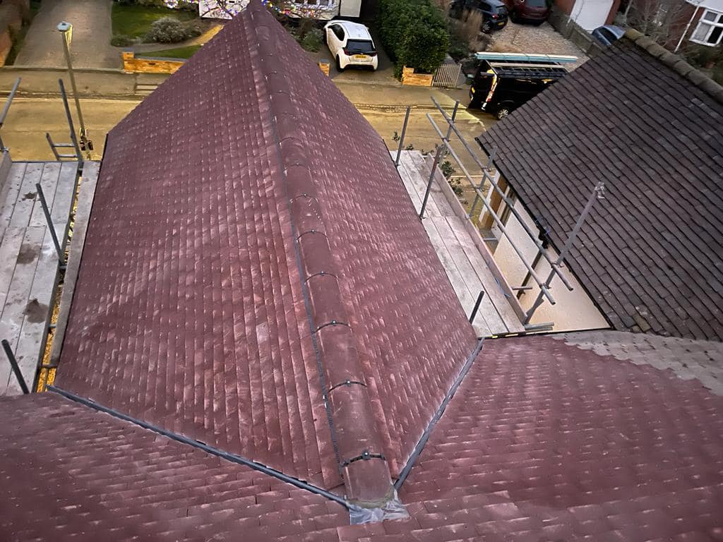 GRP fibreglass roof in Peckham