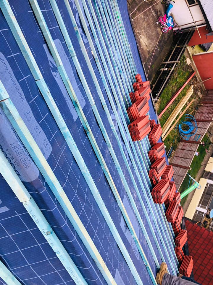 Slate roof restoration in Greenwich