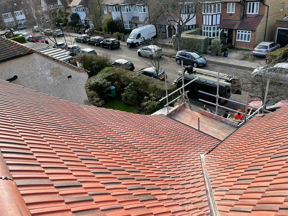 Slate roof restoration in Greenwich