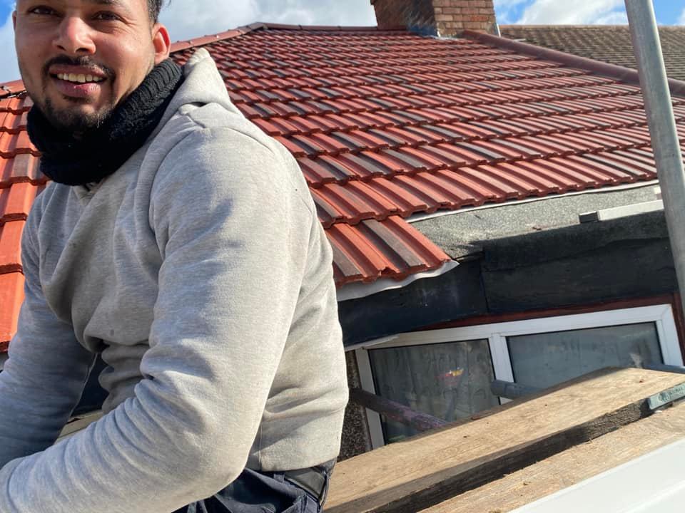 GRP fibreglass roof in Peckham