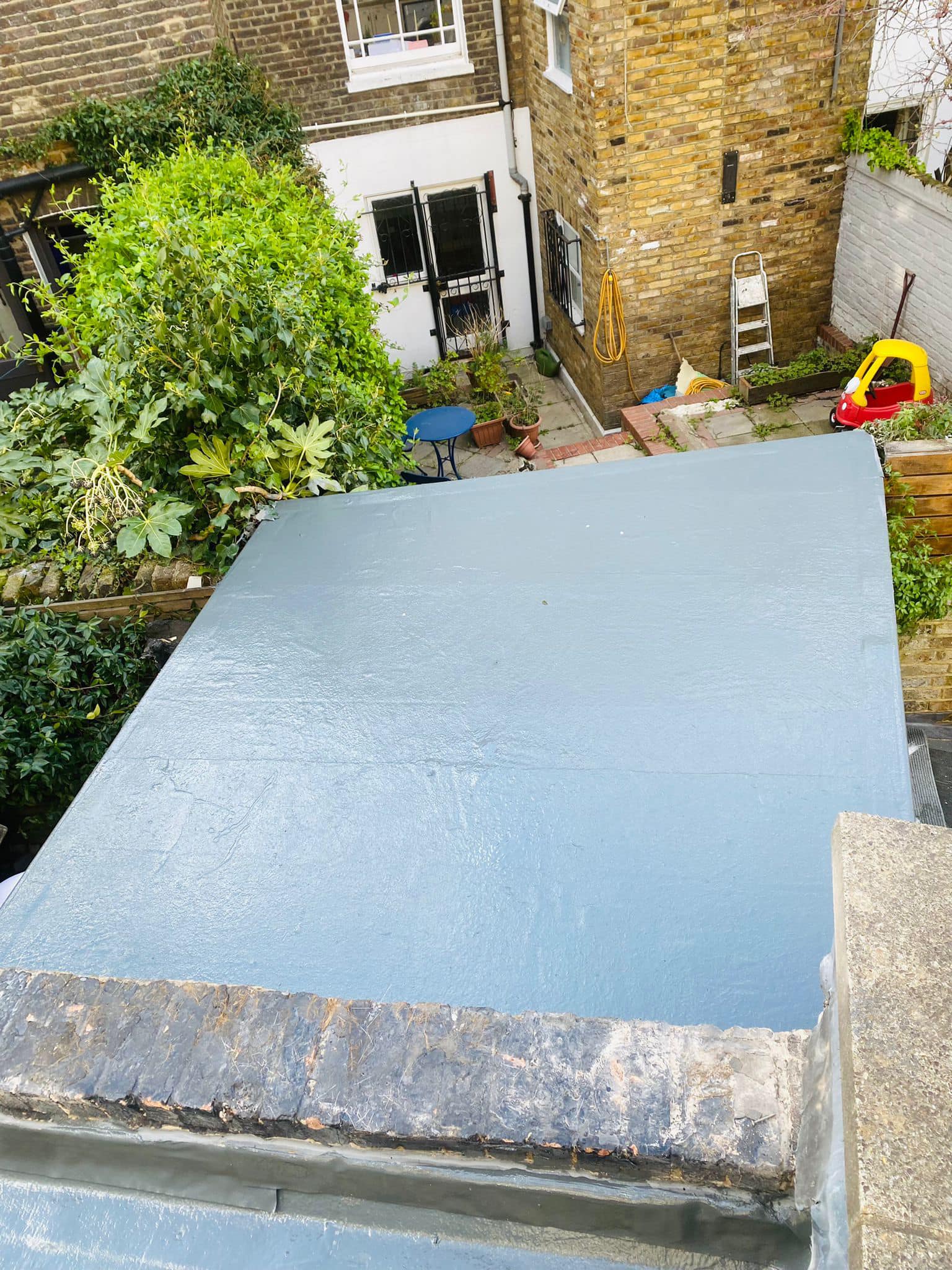 Lead flashing in Westminster