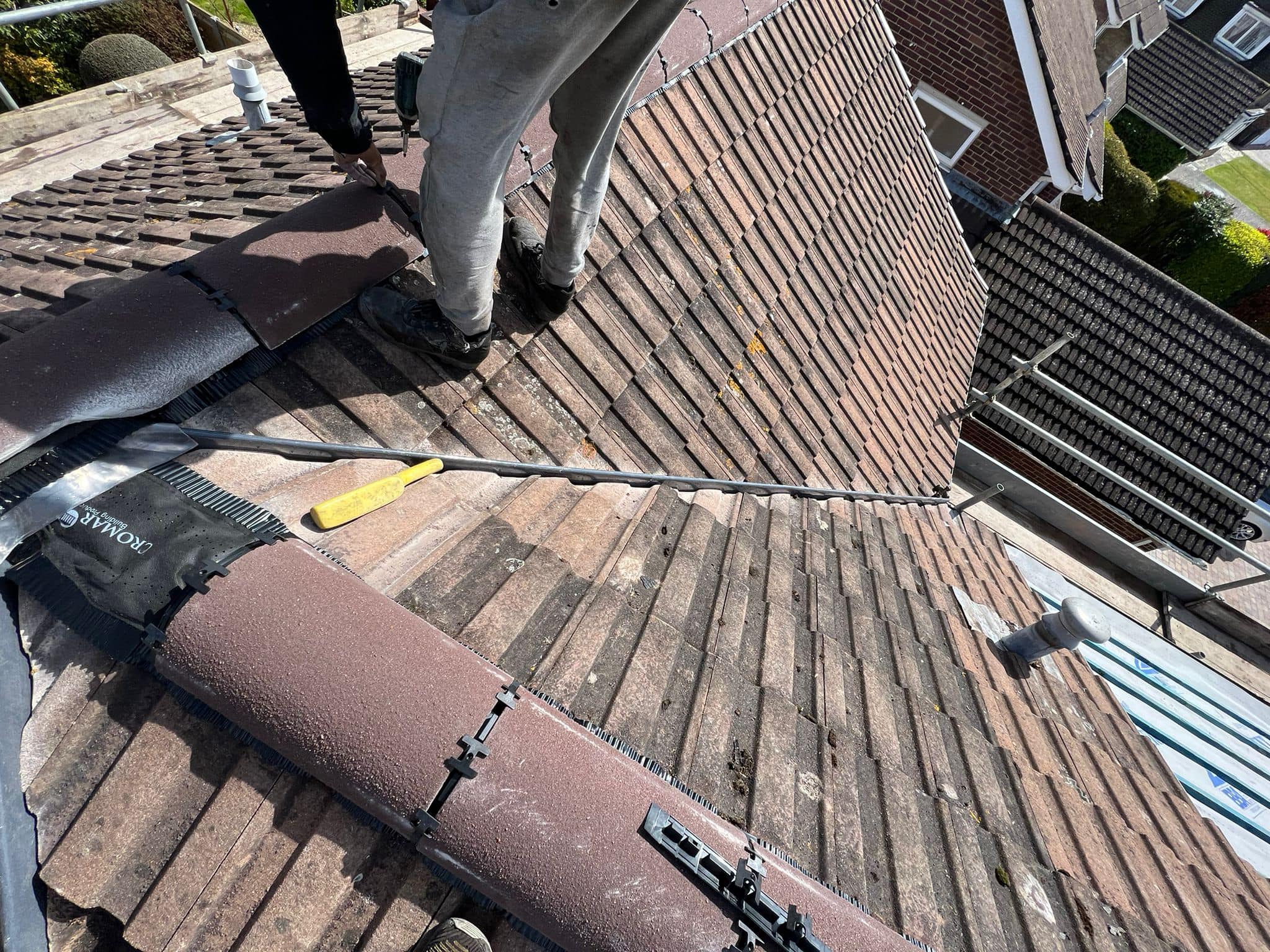 EPDM rubber roof in Stratford
