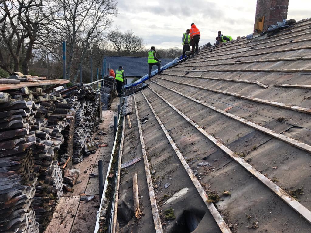 Flat roof replacement in Croydon