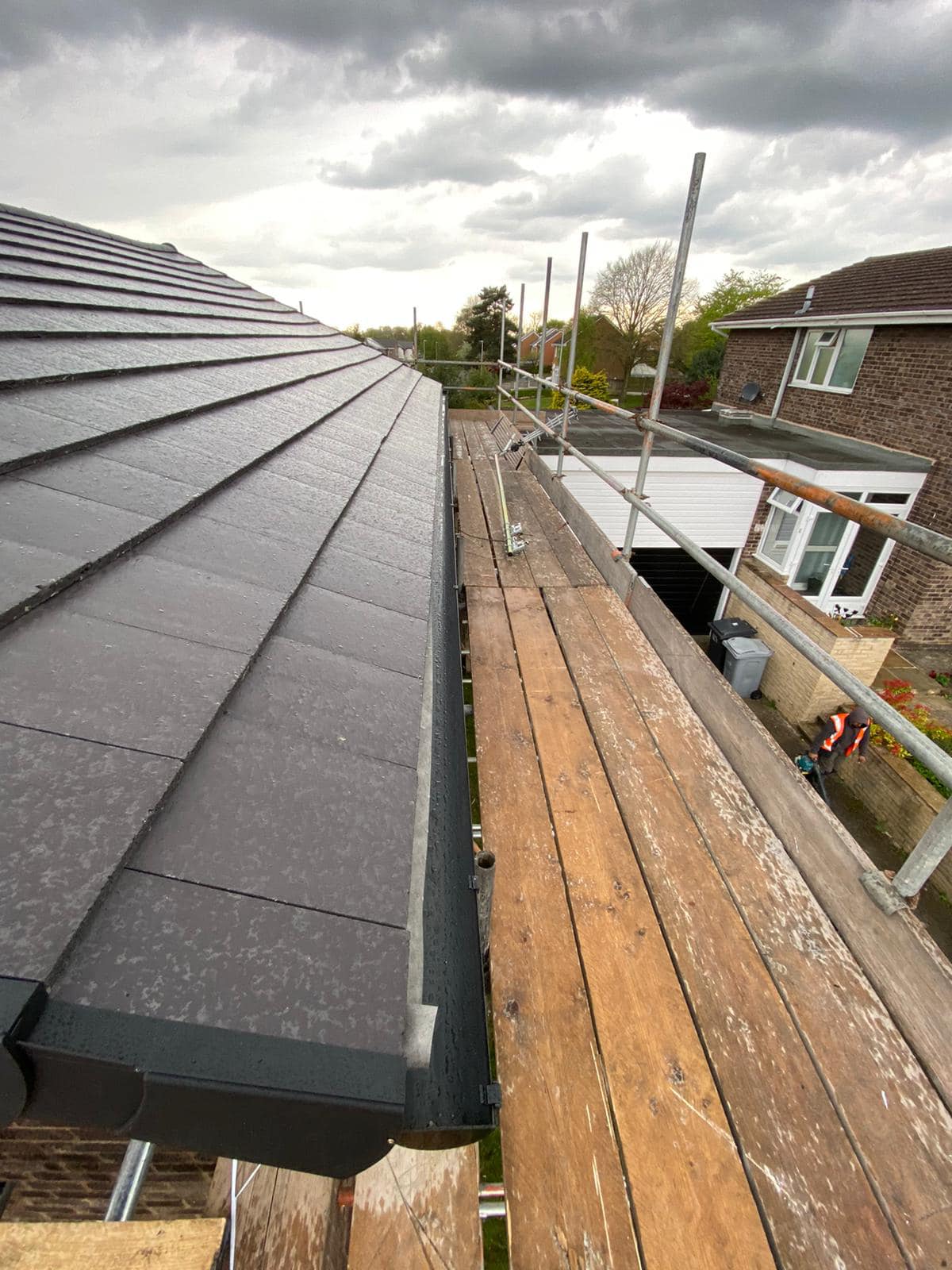 EPDM rubber roof in Stratford