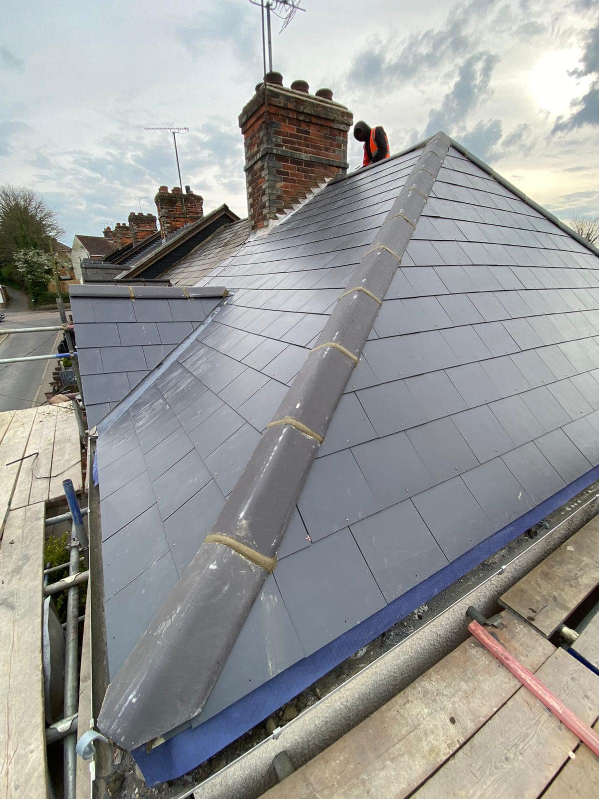 Zinc roofing in Shoreditch