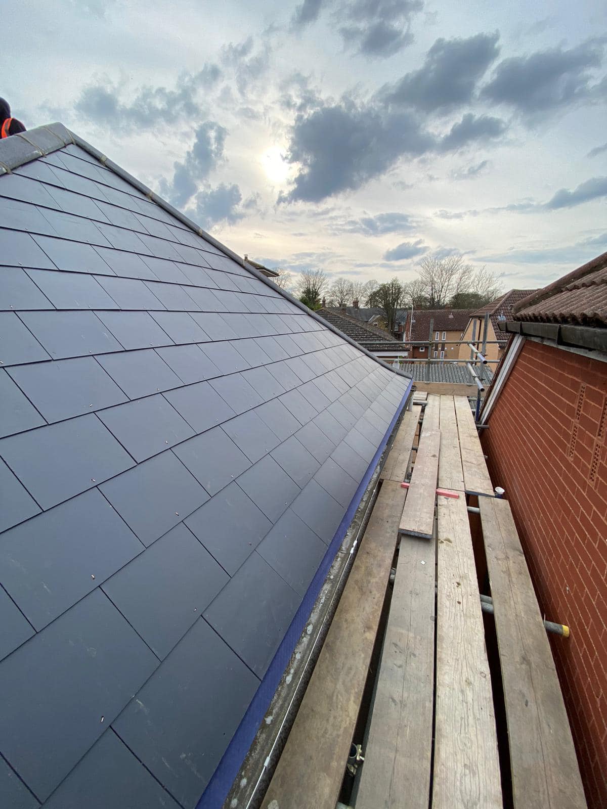Storm damage repair in Battersea