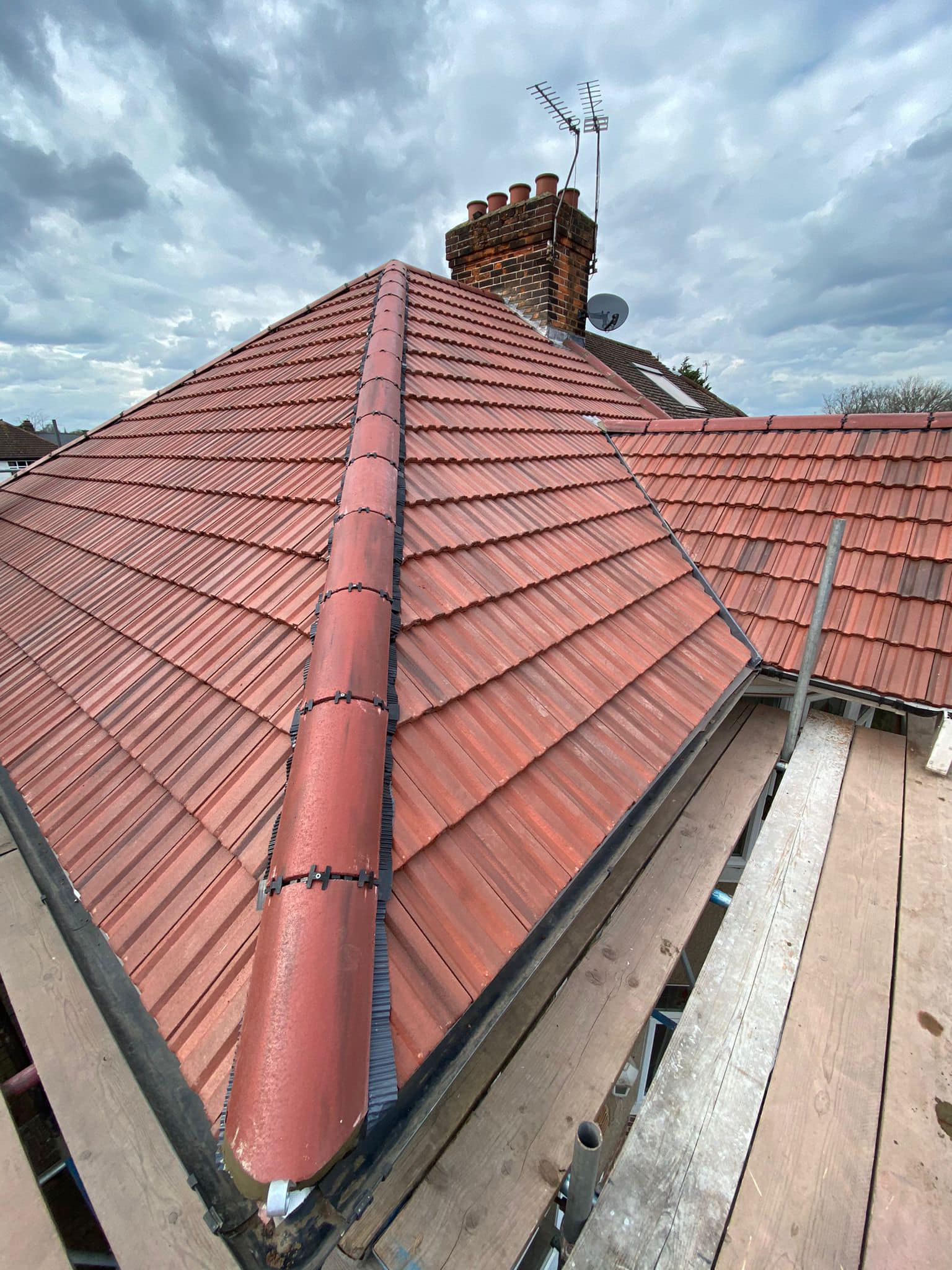 Roof repair completed in Bermondsey, South London