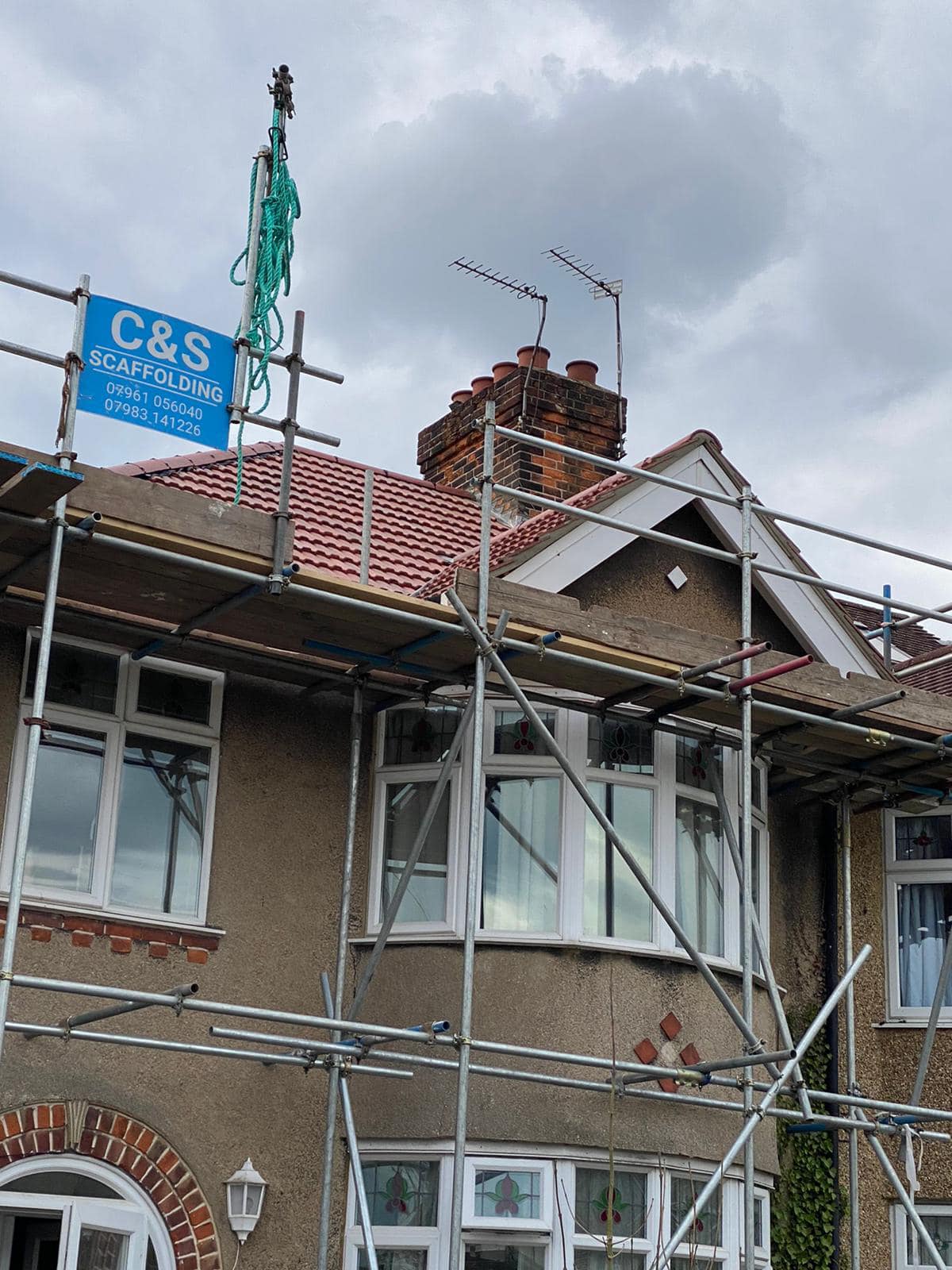 GRP fibreglass roof in Peckham