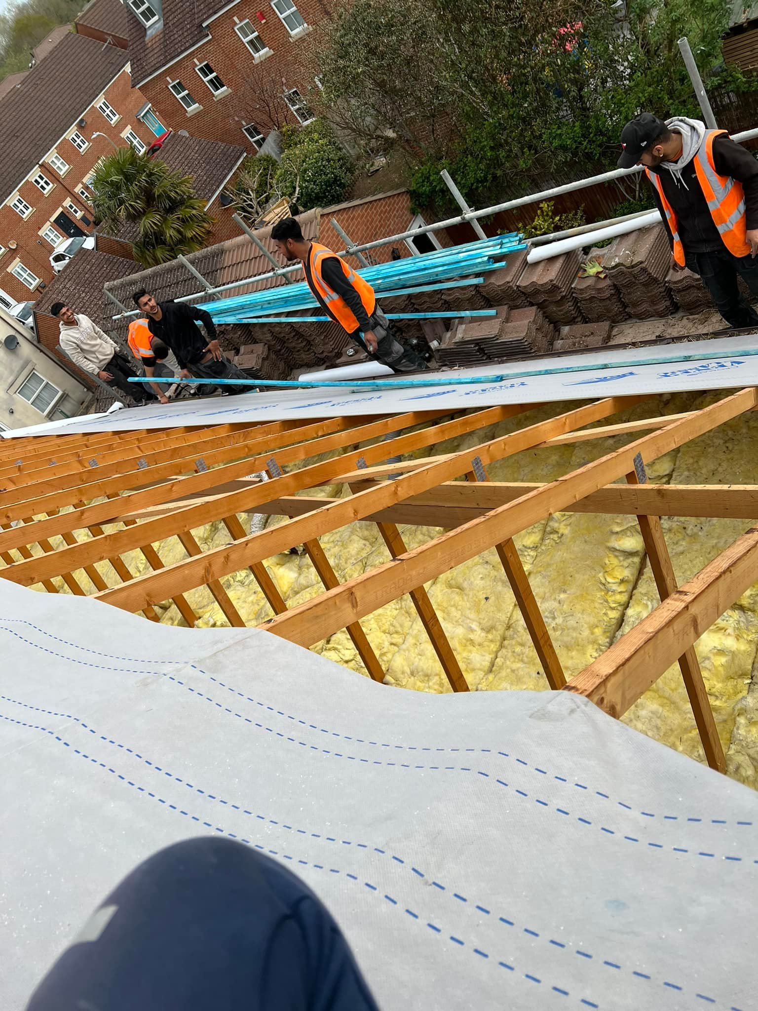 Flat roof replacement in Croydon