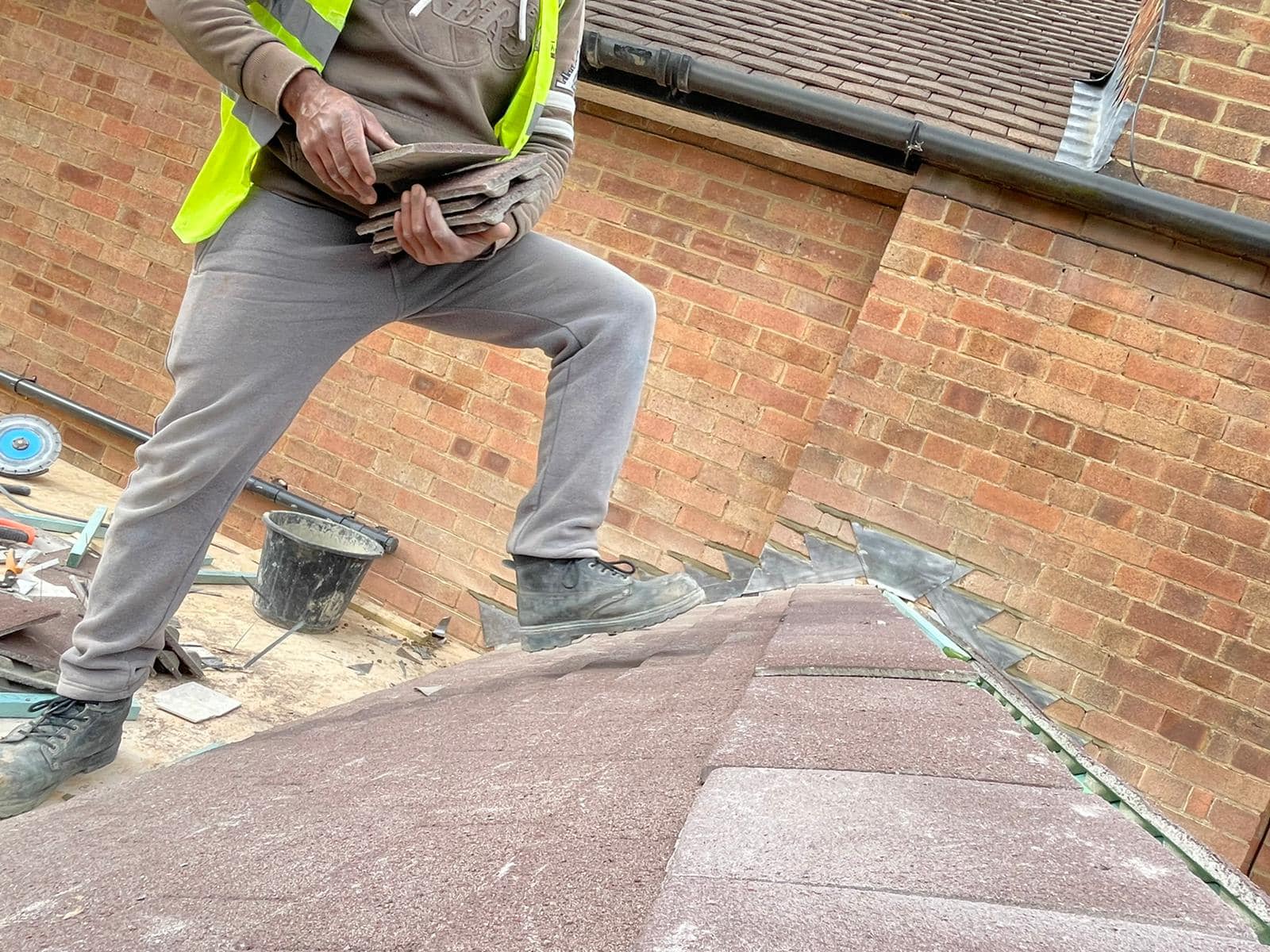 Storm damage repair in Battersea